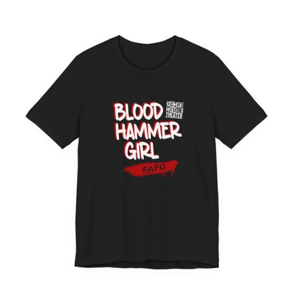 Make an Impact: Blood Hammer Girl T-shirt